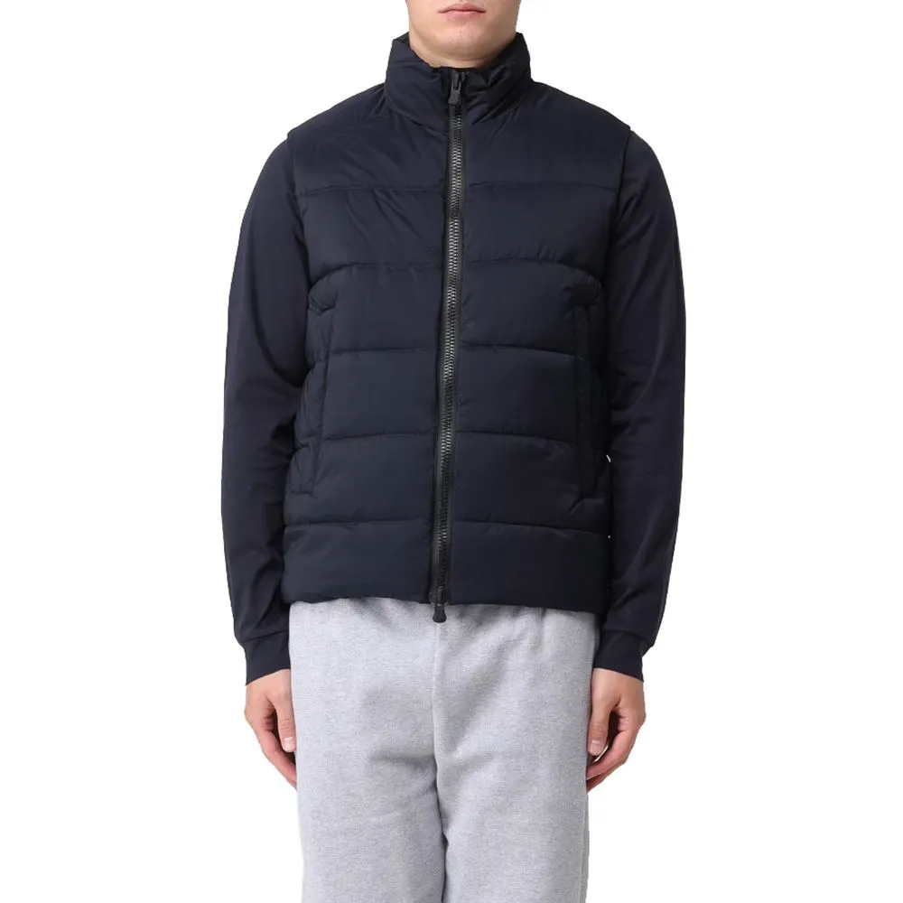 Blue Polyester Vest sold by Louxly