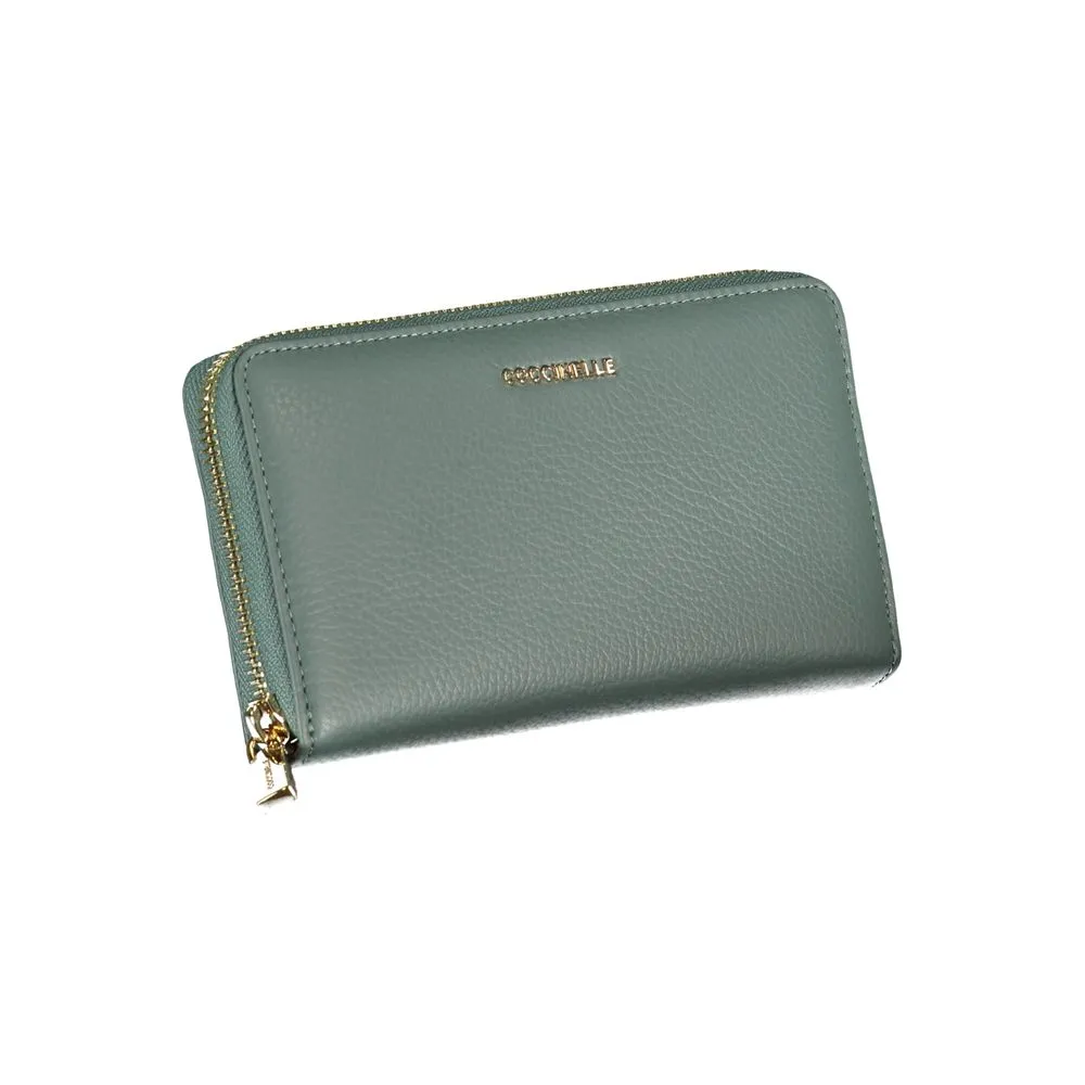 Chic Green Leather Wallet with Ample Storage sold by Louxly product image thumbnail 3