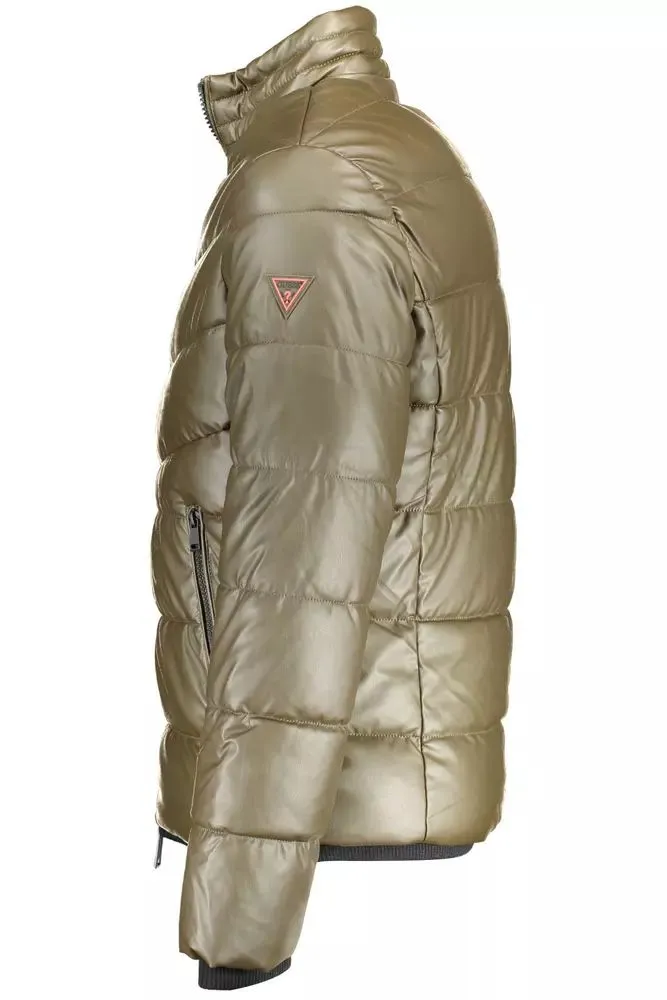 Green Polyester Men Jacket sold by Louxly product image thumbnail 3