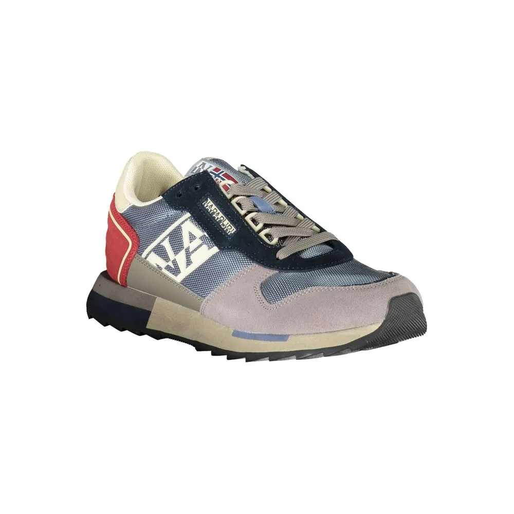 Sleek Gray Lace-Up Sports Sneakers sold by Louxly product image thumbnail 3