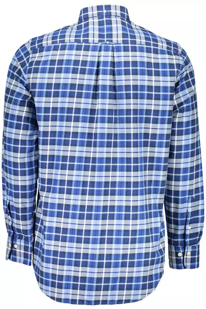 Blue Cotton Men Shirt sold by Louxly product image thumbnail 2