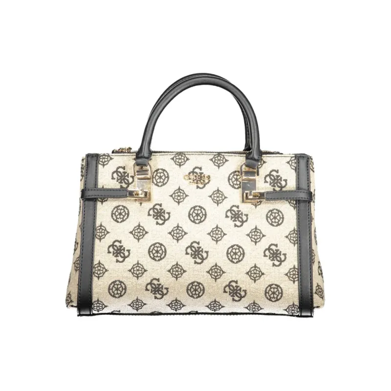 Black Cotton Handbag sold by Louxly