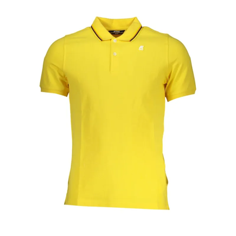 Sunny Yellow Contrast Detail Polo sold by Louxly