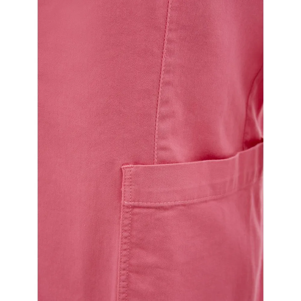 Elegant Pink Cotton Jacket for Her sold by Louxly product image thumbnail 5