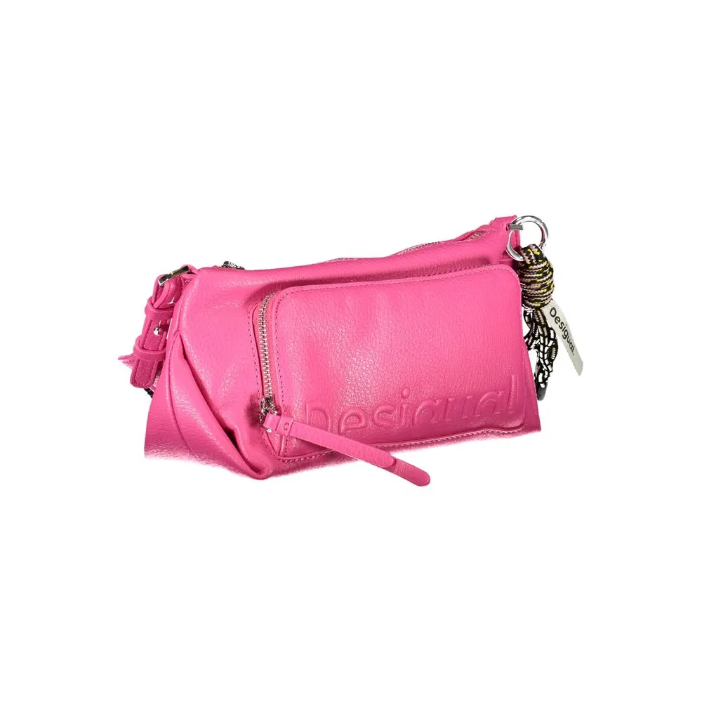 Pink Polyethylene Handbag sold by Louxly product image thumbnail 3