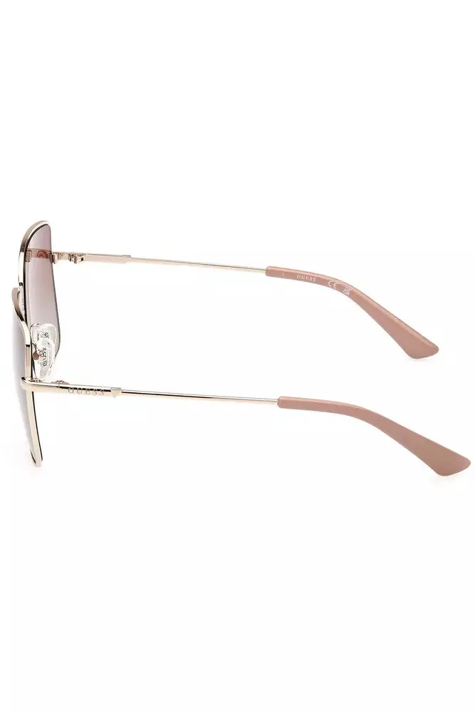 Gold Metal Women Sunglass sold by Louxly product image thumbnail 2