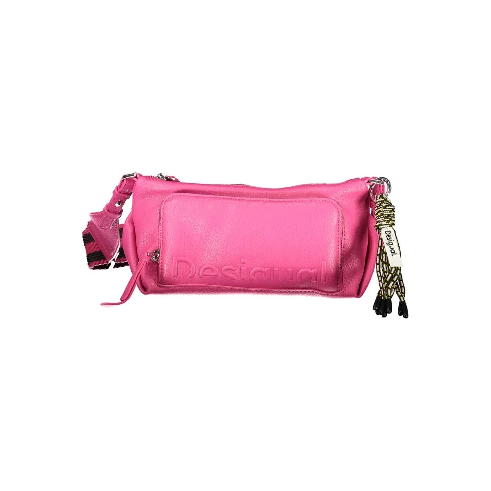 Pink Polyethylene Handbag sold by Louxly
