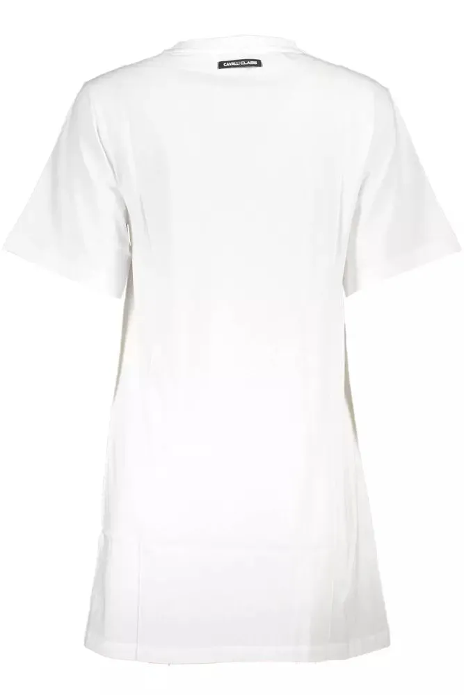 White Cotton Women Dress sold by Louxly product image thumbnail 2