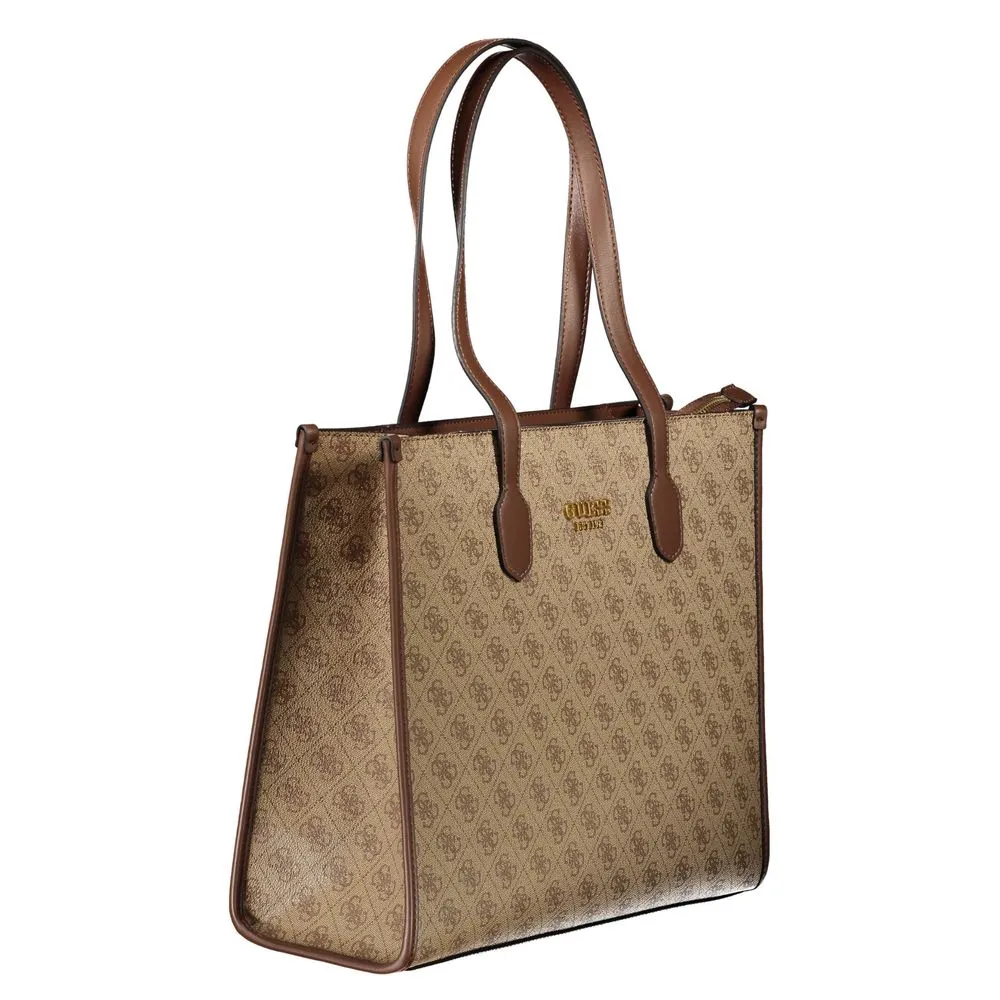 Beige Polyethylene Handbag sold by Louxly product image thumbnail 3