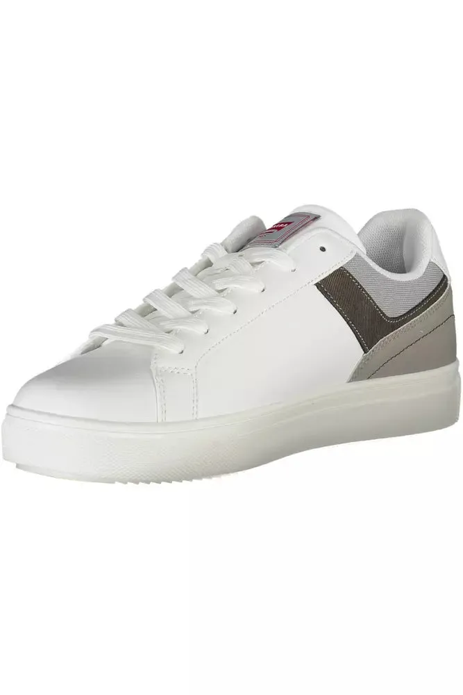 White Eco Leather Men Sneaker sold by Louxly product image thumbnail 3