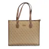 Beige Polyethylene Handbag sold by Louxly