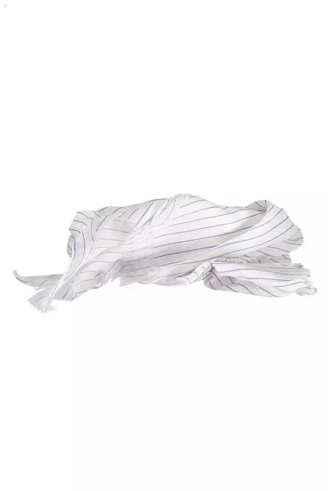 White Cotton Men Scarf sold by Louxly product image thumbnail 3