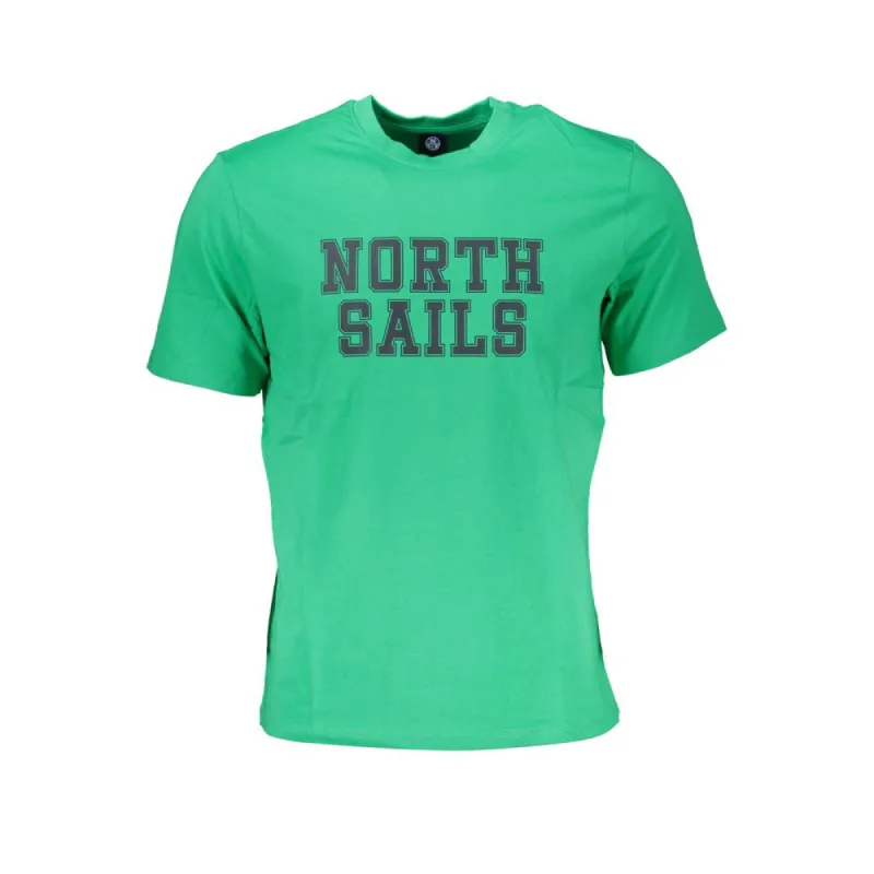 Green Cotton T-Shirt sold by Louxly