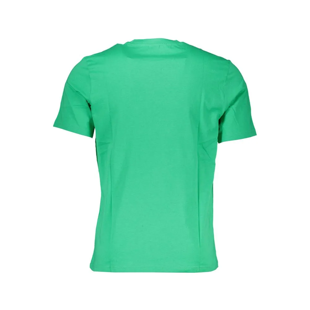 Green Cotton T-Shirt sold by Louxly product image thumbnail 2