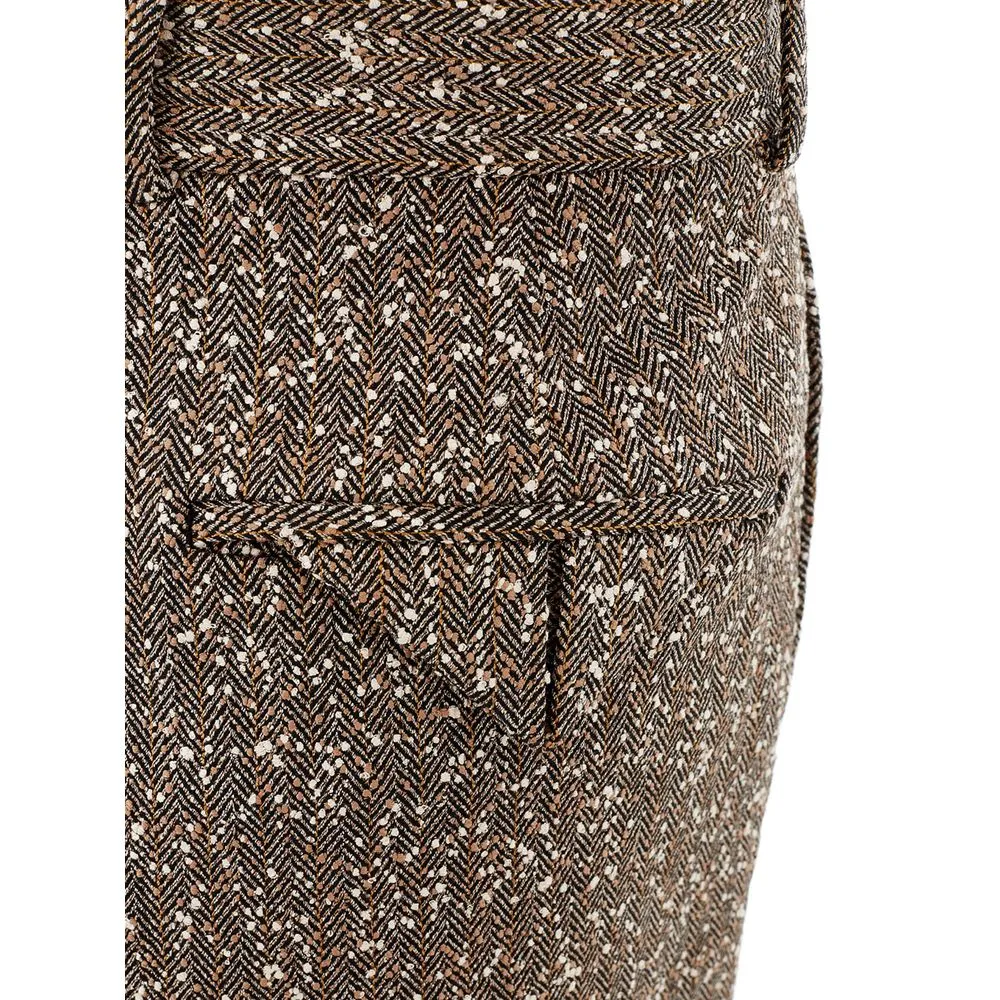 Multicolor Viscose Pants for Elegant Evenings sold by Louxly product image thumbnail 5