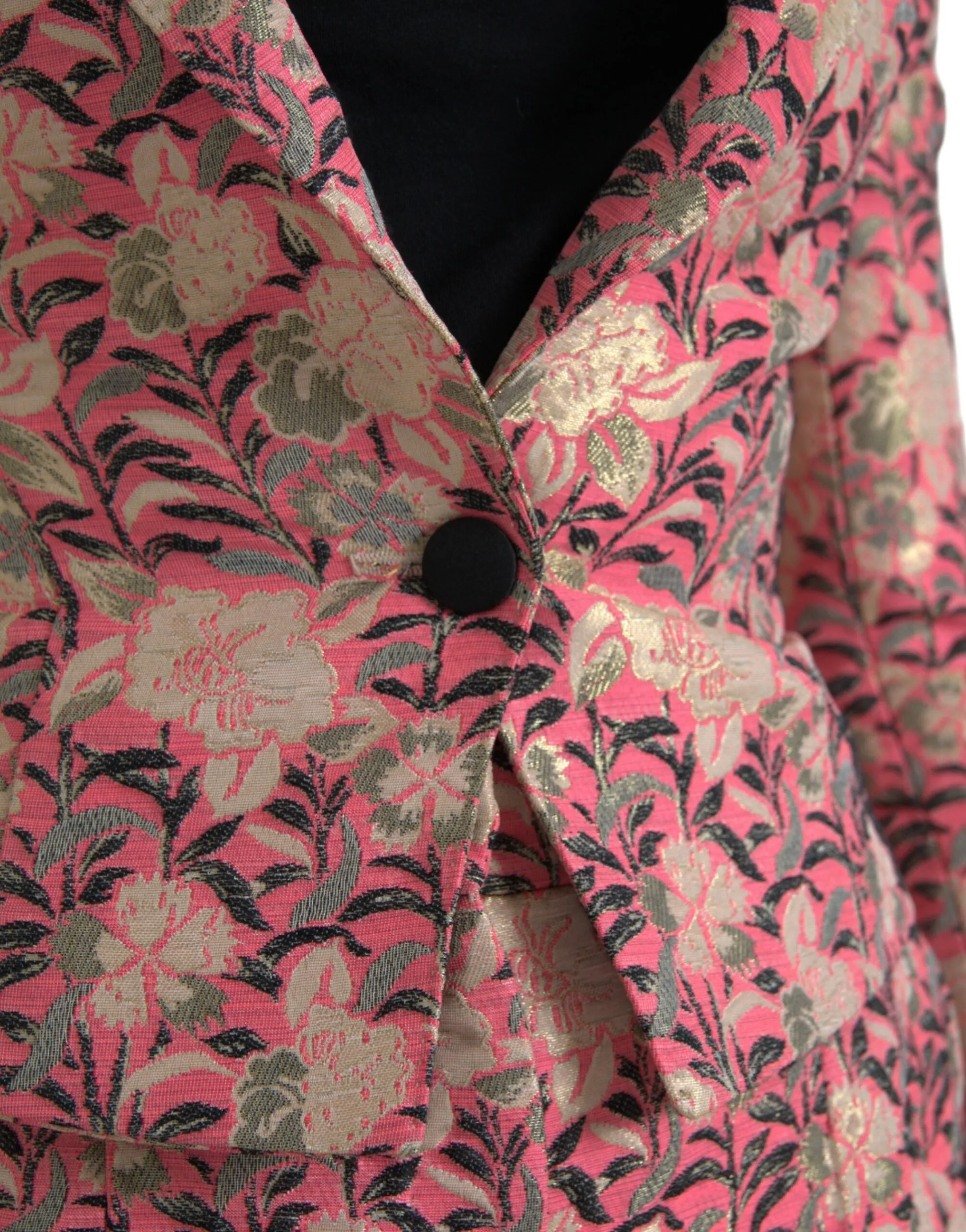 Elegant Pink Slim Fit Two-Piece Suit sold by Louxly product image thumbnail 5