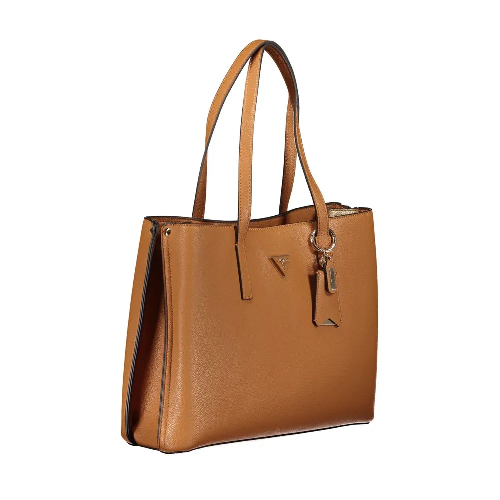 Brown Polyethylene Handbag sold by Louxly product image thumbnail 3