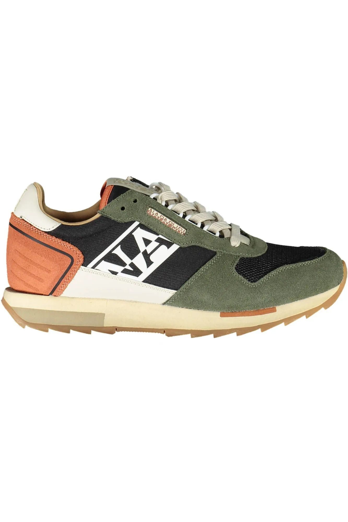 Green Polyethylene Men Sneaker sold by Louxly