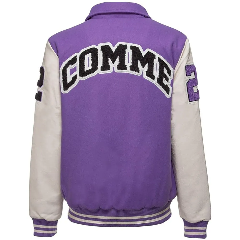 Purple Polyester Jacket sold by Louxly product image thumbnail 2