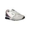 White Polyester Sneaker sold by Louxly