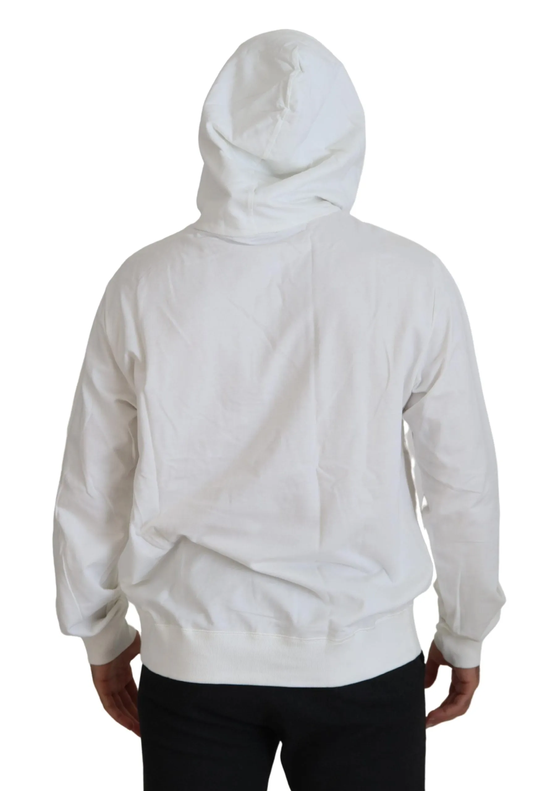 Stunning White Hooded Sweater sold by Louxly product image thumbnail 3