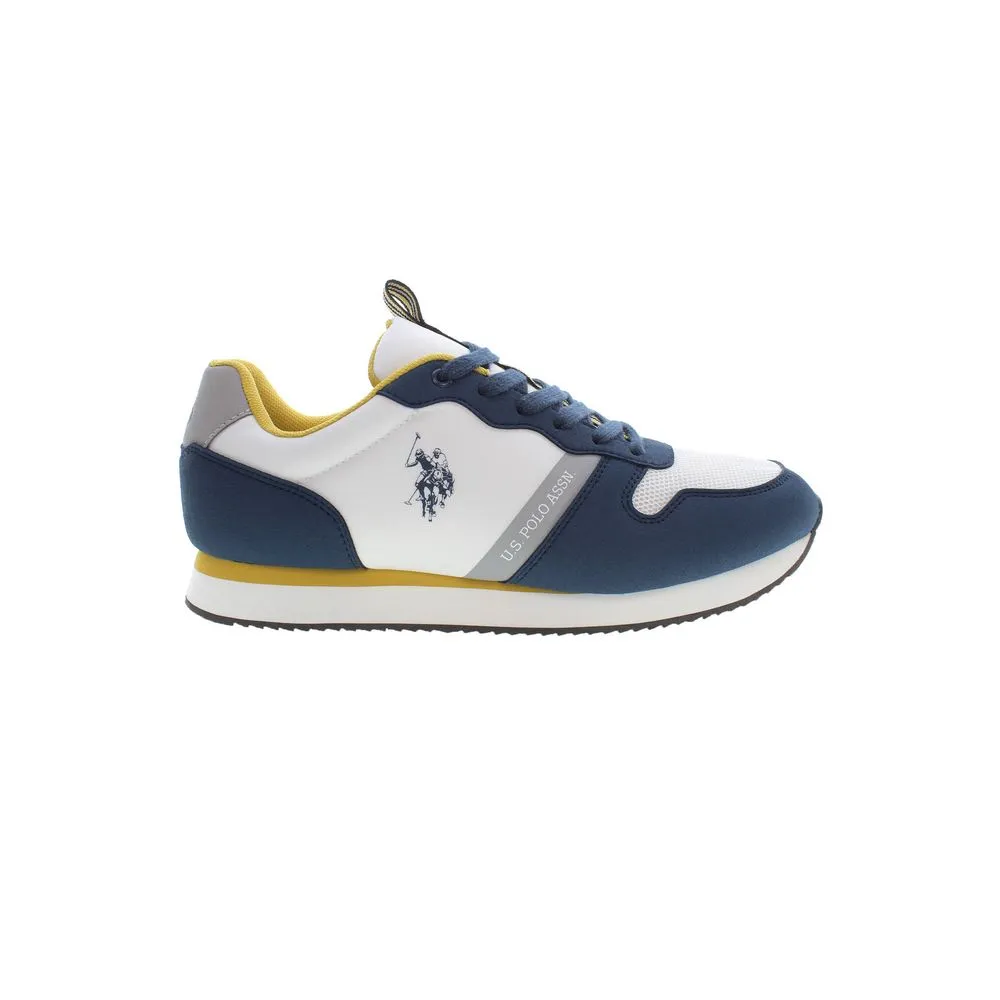 Blue Polyester Men Sneaker sold by Louxly