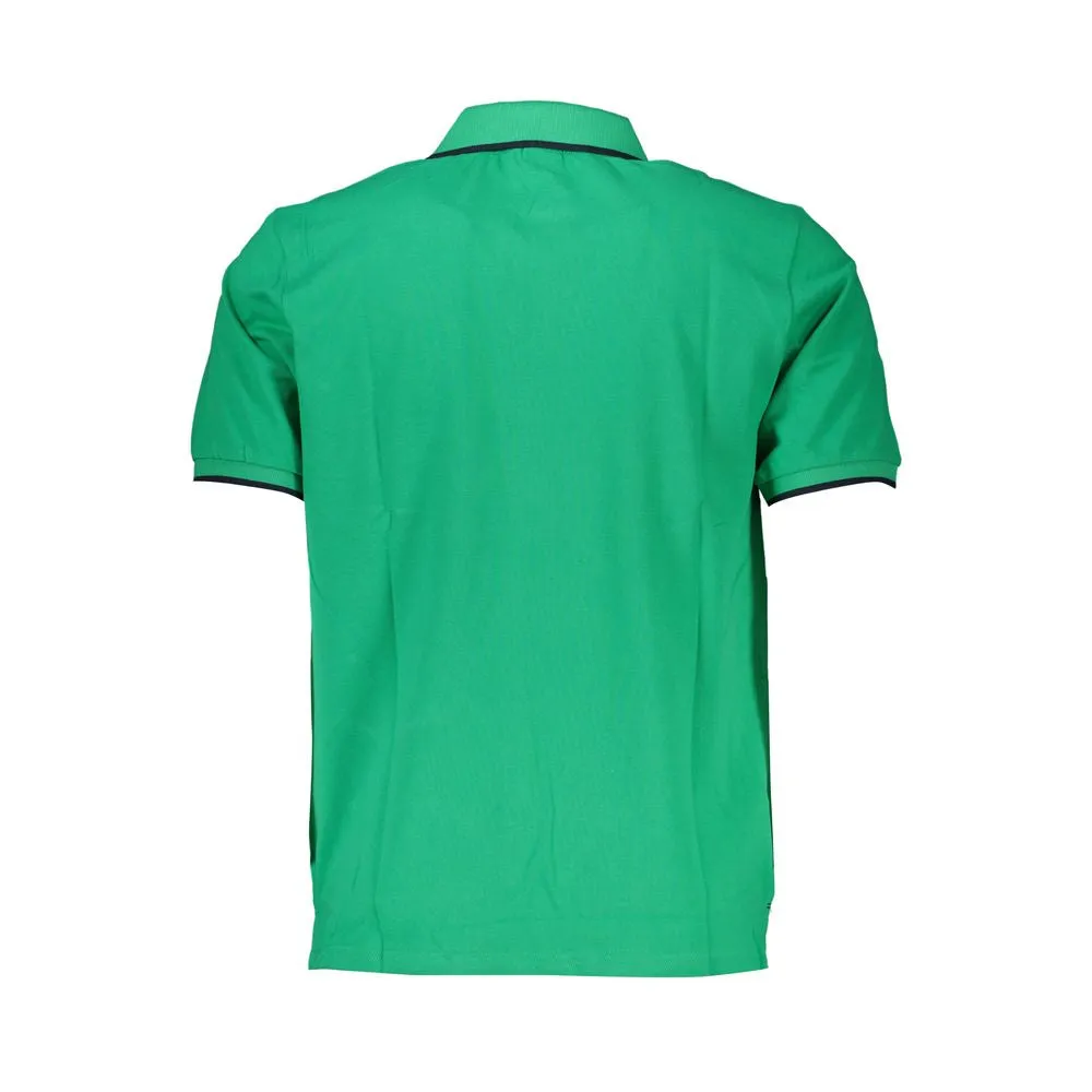 Green Cotton Polo Shirt sold by Louxly product image thumbnail 2
