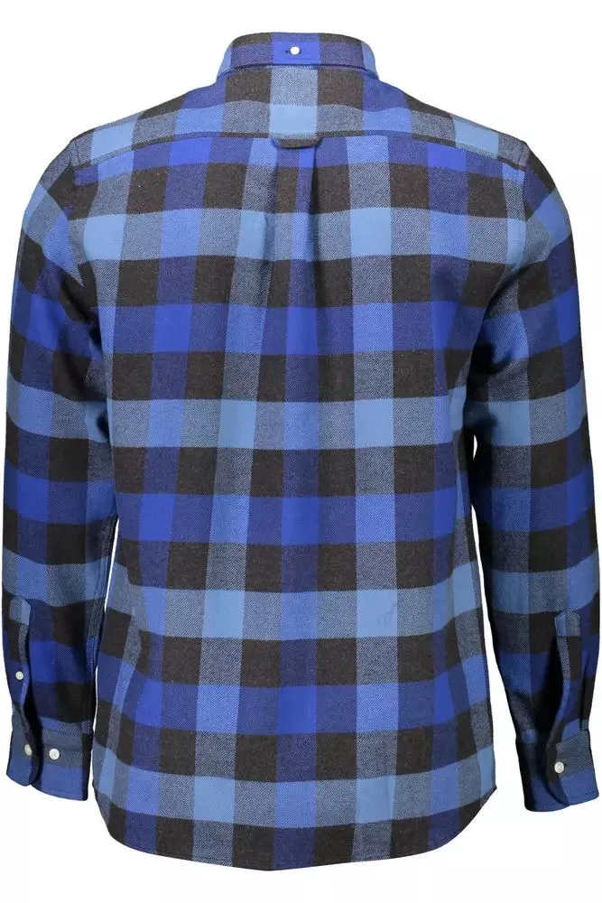 Blue Cotton Men Shirt sold by Louxly product image thumbnail 2