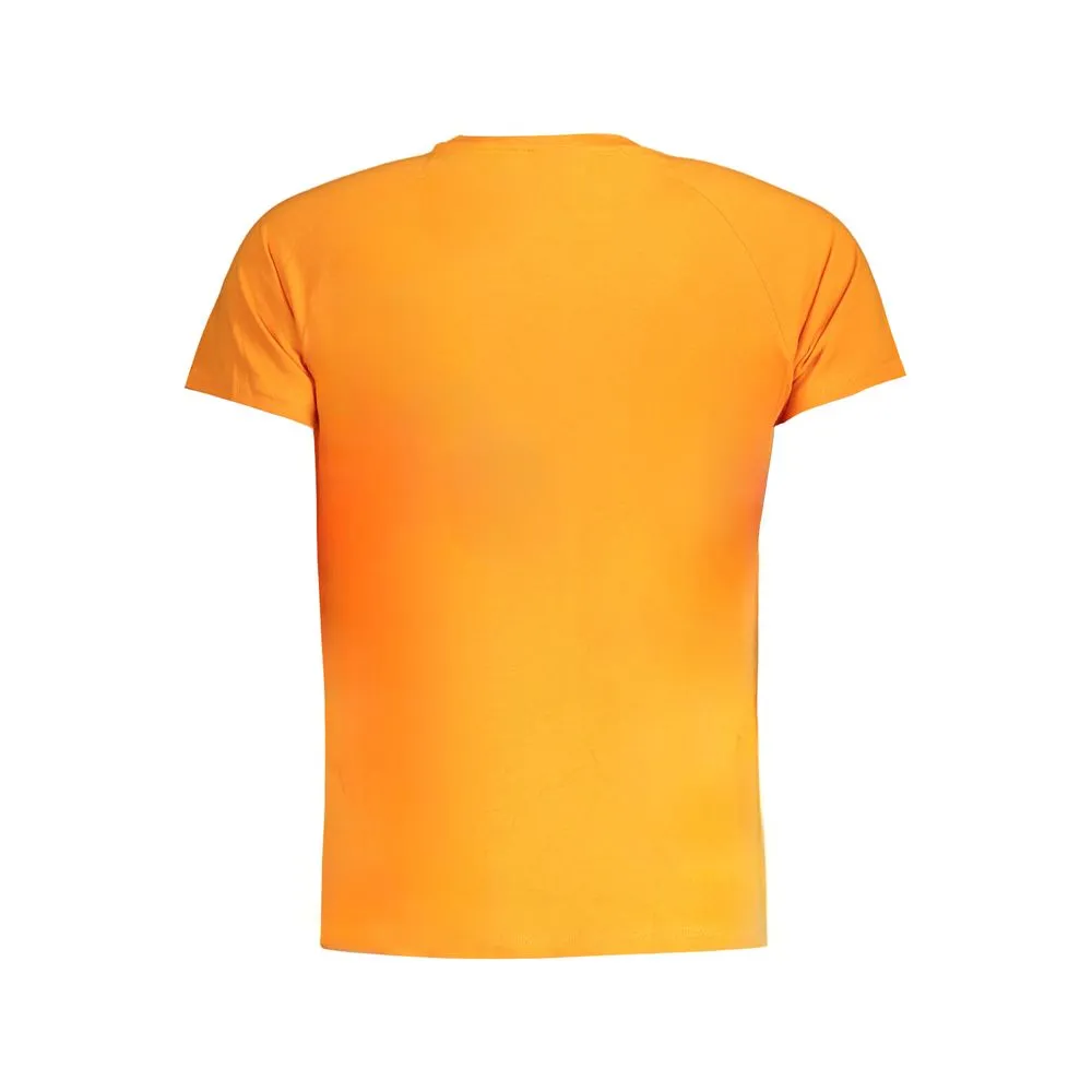 Orange Cotton T-Shirt sold by Louxly product image thumbnail 2
