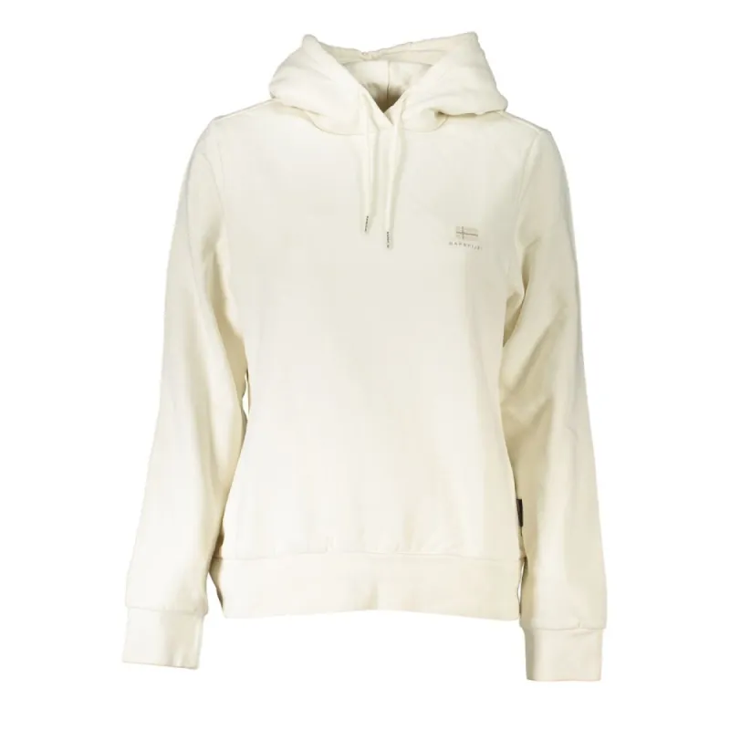 Timeless White Fleece Hooded Sweatshirt sold by Louxly