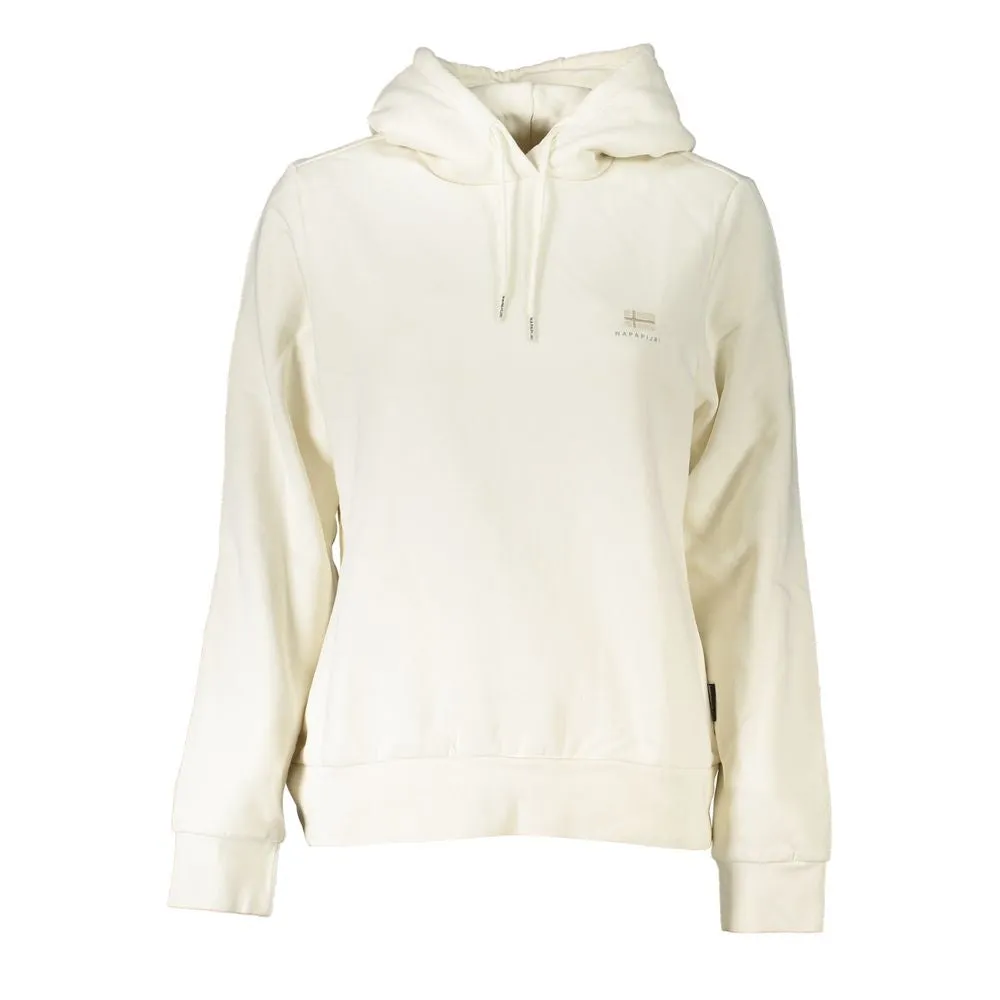 Timeless White Fleece Hooded Sweatshirt sold by Louxly