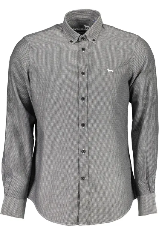 Black Cotton Men Shirt sold by Louxly