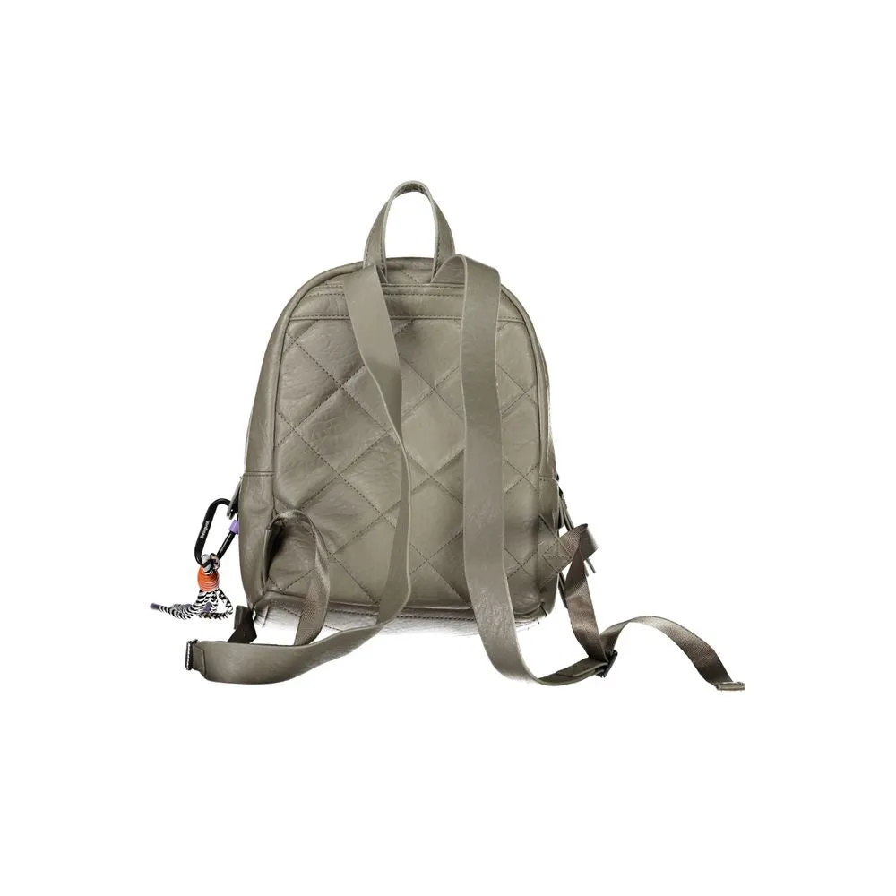 Chic Artisanal Backpack with Contrasting Details sold by Louxly product image thumbnail 2