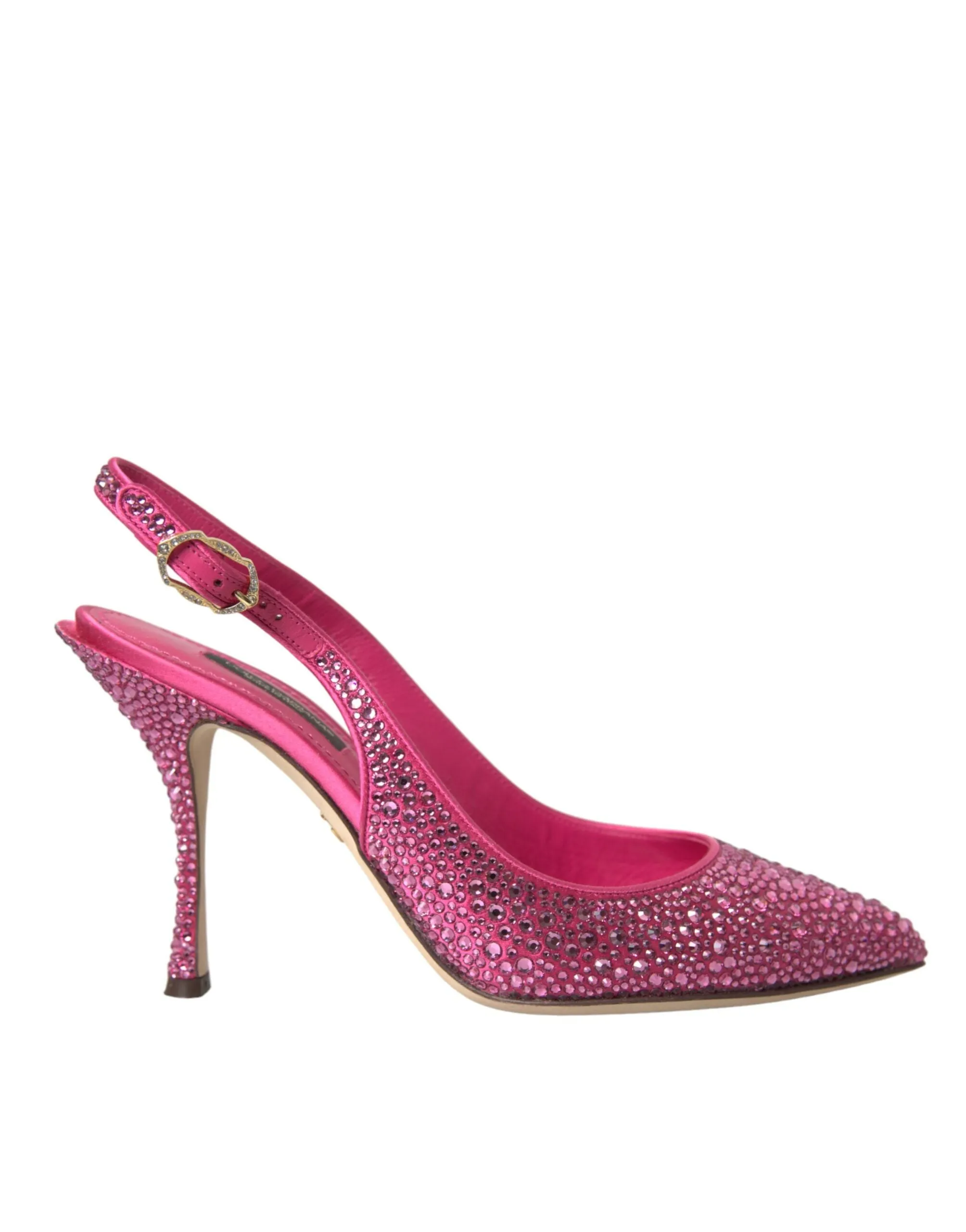 Pink Slingbacks Crystal Pumps Shoes sold by Louxly