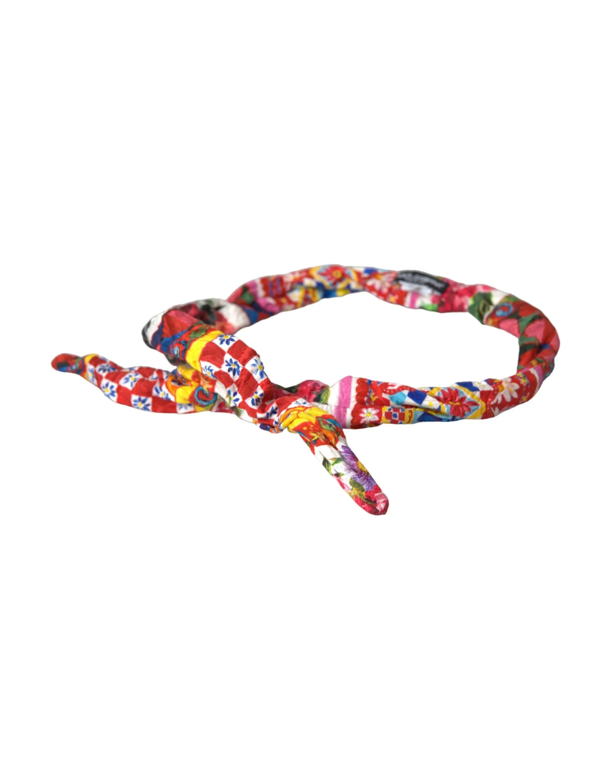 Multicolor Carretto Print Waist Belt sold by Louxly product image thumbnail 4