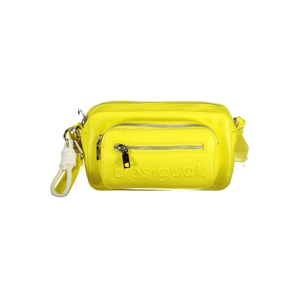 Yellow Polyethylene Handbag sold by Louxly