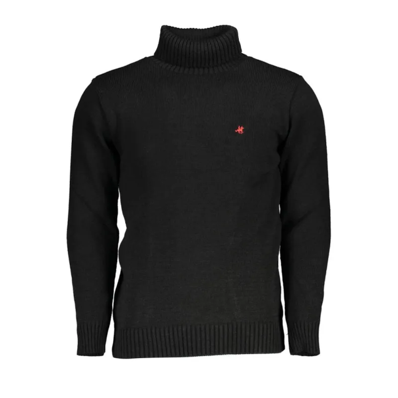 Elegant Turtleneck Embroidered Sweater sold by Louxly