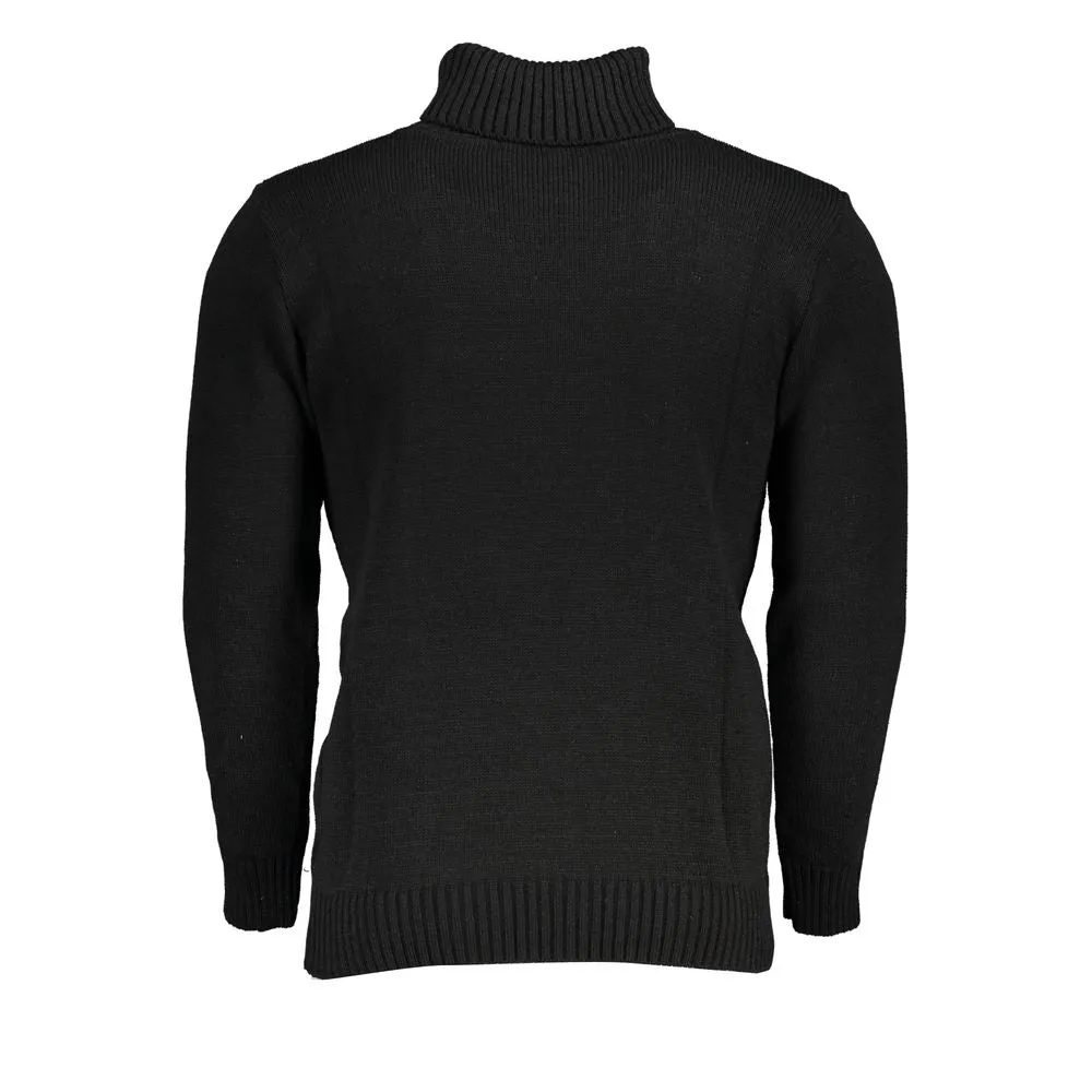Elegant Turtleneck Embroidered Sweater sold by Louxly product image thumbnail 2