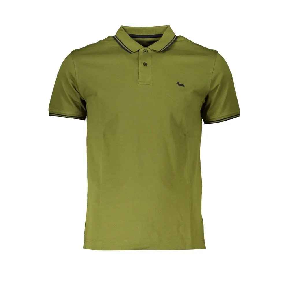 Sharp Green Contrast Polo Shirt sold by Louxly