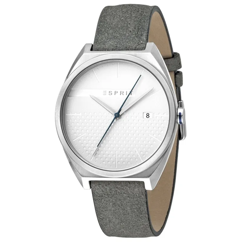 Silver Men Watch made by Esprit