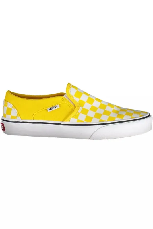 Yellow Polyester Women Sneaker sold by Louxly