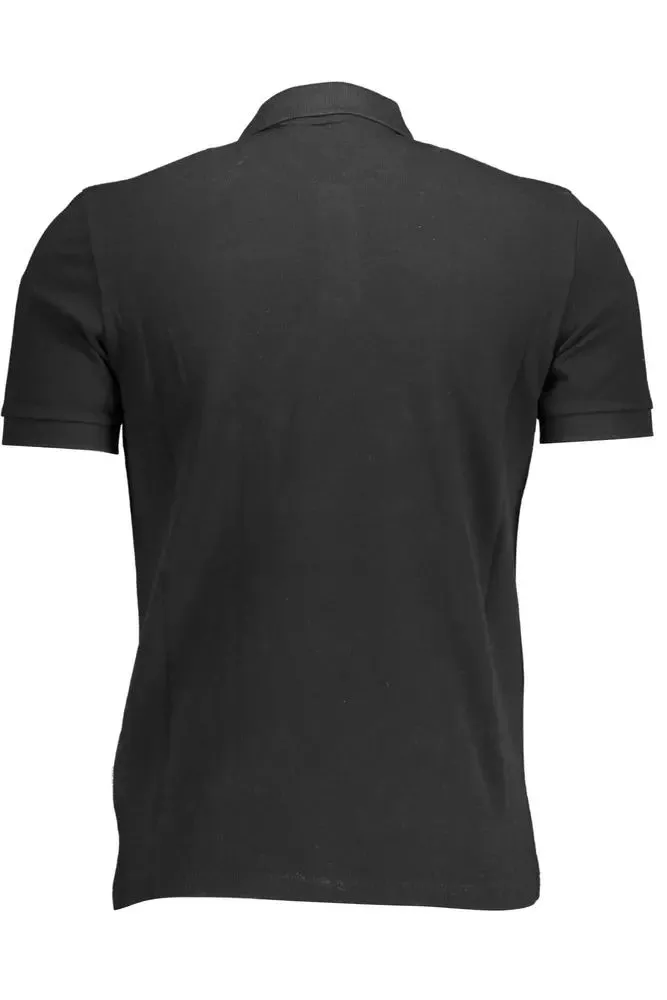 Black Cotton Men Polo Shirt sold by Louxly product image thumbnail 2