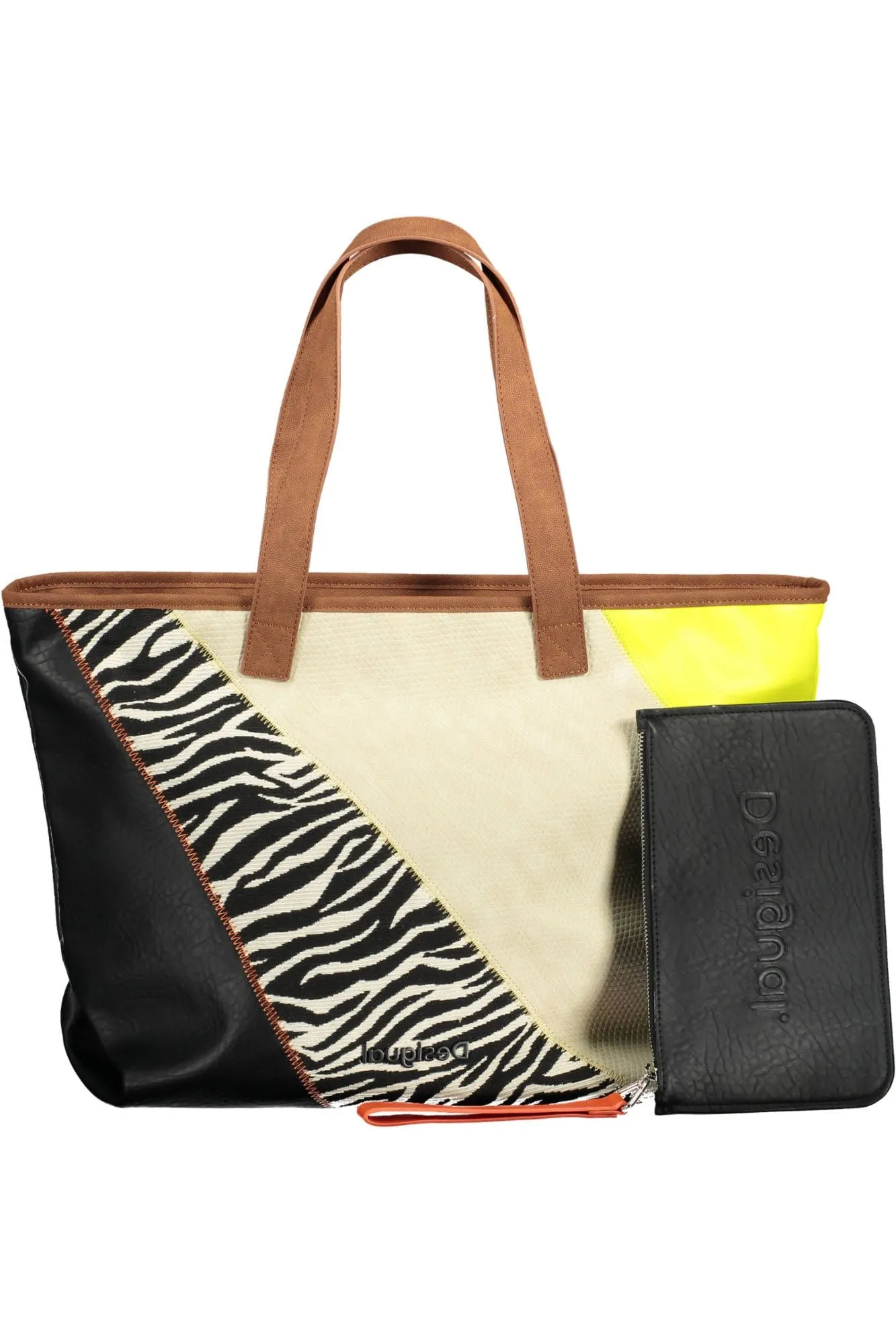 Brown Polyethylene Women Handbag sold by Louxly product image thumbnail 2