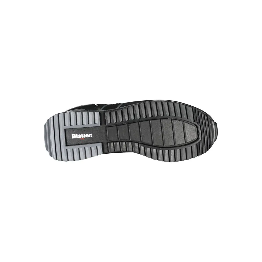 Sleek Black Sneakers with Contrast Accents sold by Louxly product image thumbnail 2