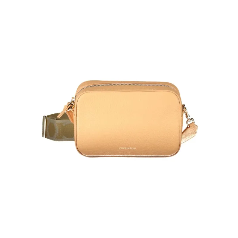 Orange Leather Handbag sold by Louxly