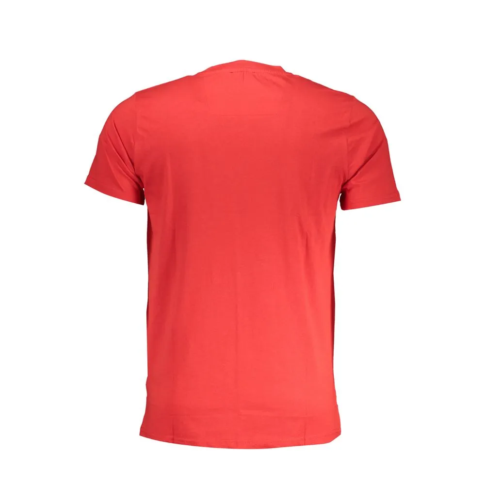 Red Cotton T-Shirt sold by Louxly product image thumbnail 2