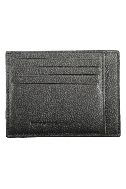 Sleek Leather Card Holder with RFID Blocker sold by Louxly