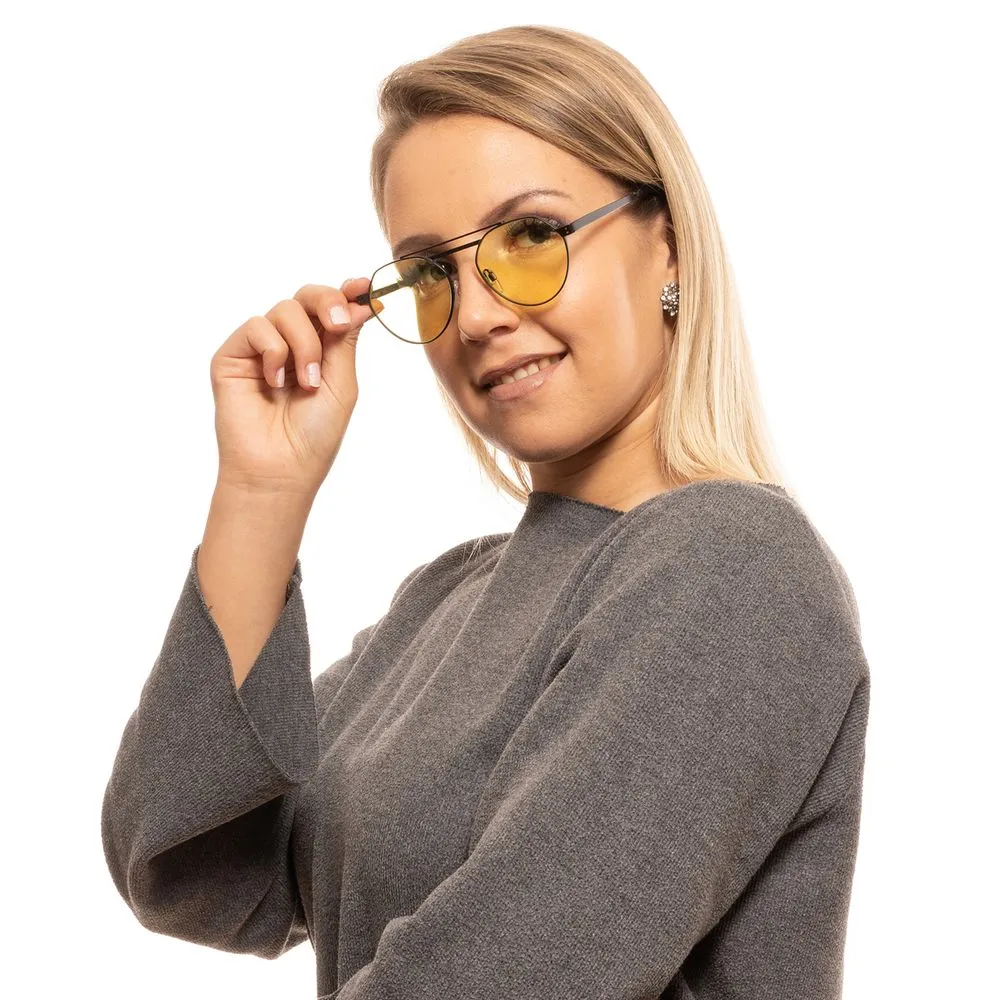 Black Unisex Sunglasses sold by Louxly product image thumbnail 4