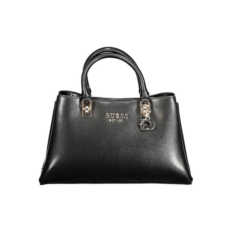 Black Polyethylene Handbag sold by Louxly