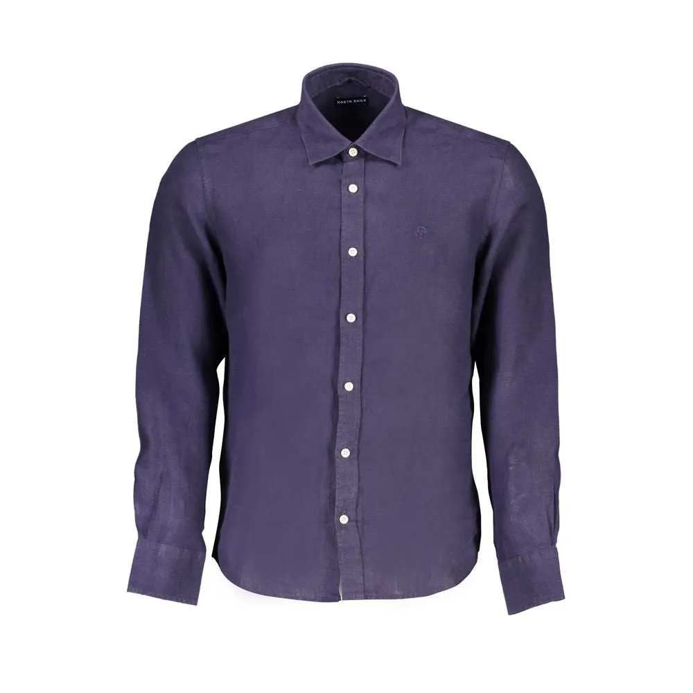 Blue Cotton Shirt sold by Louxly product image thumbnail 3